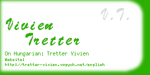 vivien tretter business card
